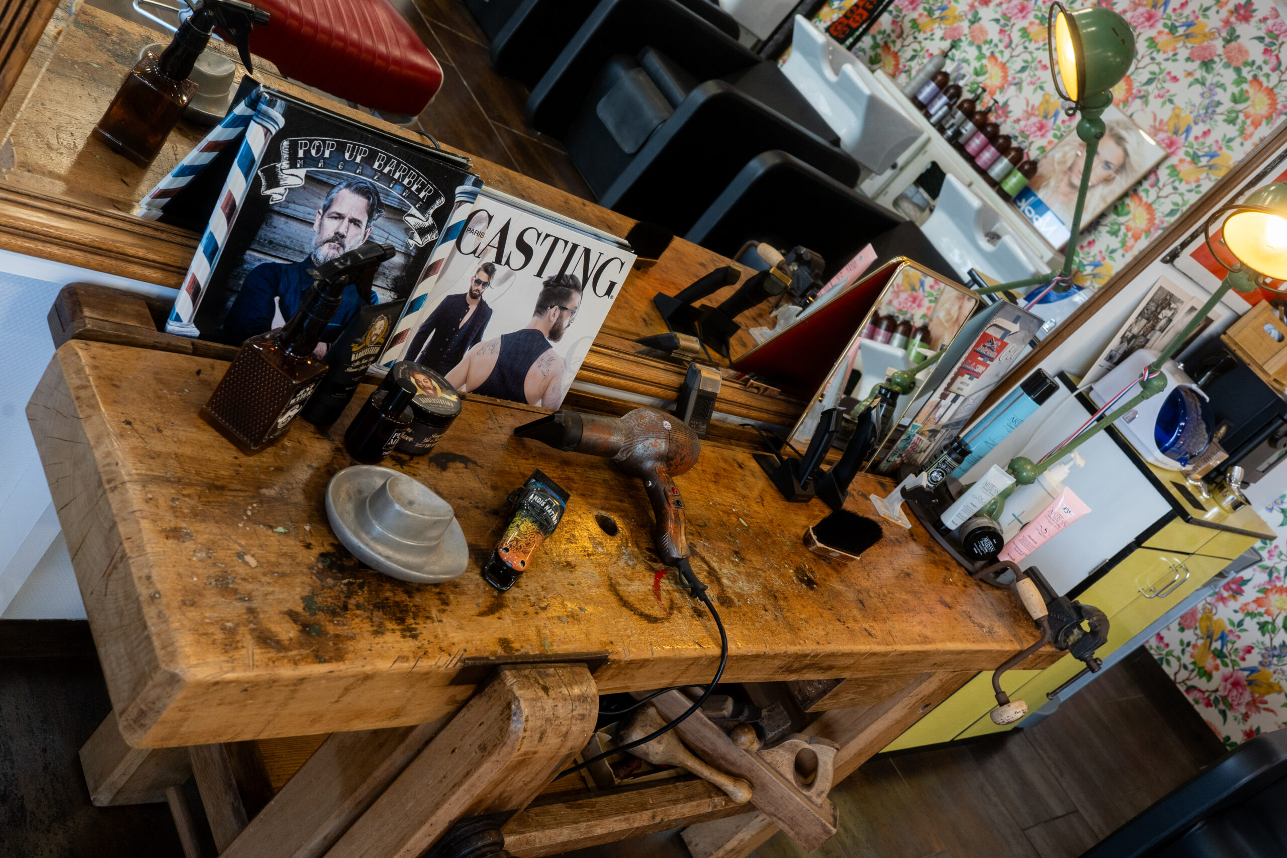 photo salon de coiffure pop art septfonds