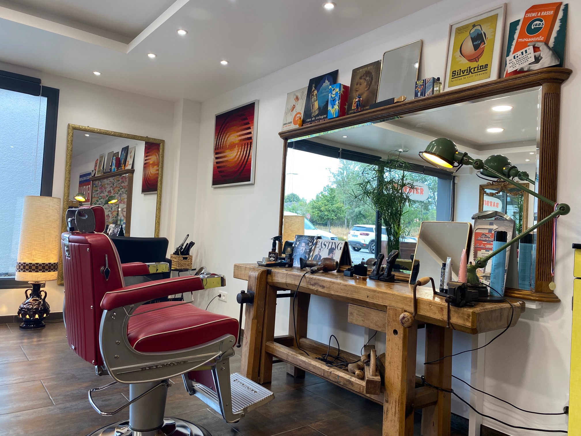 photo salon de coiffure pop art septfonds